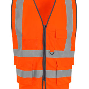 Executive waistcoat - HV Orange, S