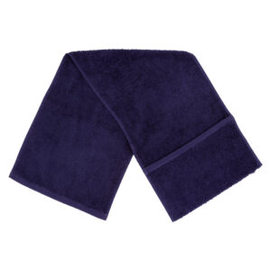 Luxury range pocket gym towel - Navy, One size