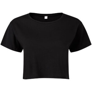 Women's TriDri® crop top - Black, XXS