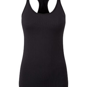 Women's TriDri® seamless '3D fit' multi-sport sculpt vest with secret support - Black, XS