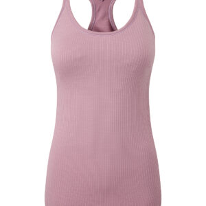 Women's TriDri® seamless '3D fit' multi-sport sculpt vest with secret support - Mauve, XS