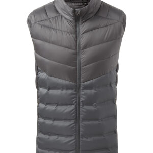 Mantel moulded gilet - Steel, S