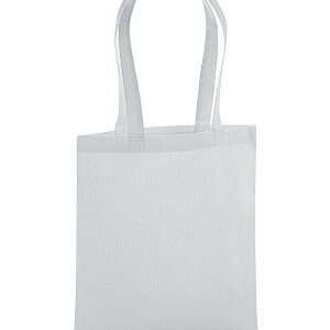 Organic premium cotton tote - Light Grey, One size