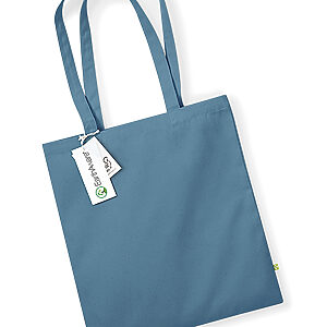 EarthAware® organic bag for life - Airforce Blue, One size