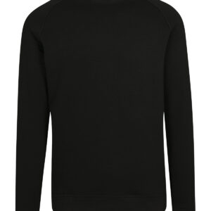Raglan sweat crew neck - Black, S