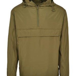 Basic pullover jacket - Olive, S