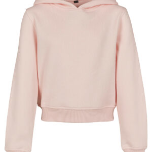 Girls cropped sweat hoodie - Pink, 4/6 Years