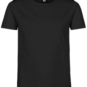 Girls short sleeve tee - Black, 4/6 Years