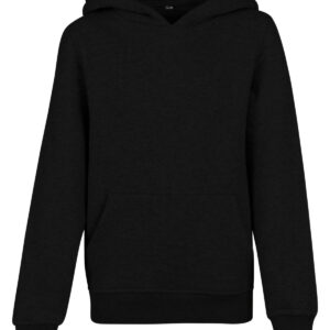 Kids basic hoodie - Black, 4/6 Years