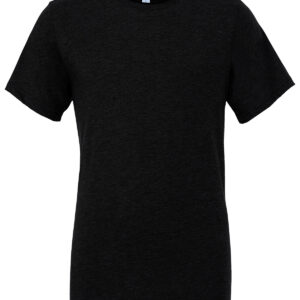 Unisex triblend crew neck t-shirt - Solid Black Triblend, XS