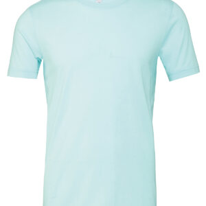 Unisex heather CVC short sleeve t-shirt - Heather Ice Blue, XS