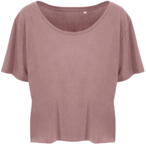Women's Daintree EcoViscose tee - Dusty Pink, XS