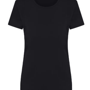 Women's Ambaro recycled sports tee - Jet Black, XS