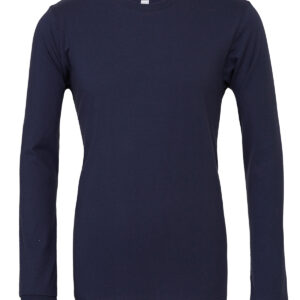 Unisex Jersey long sleeve tee - Navy, XS