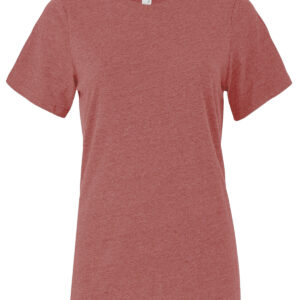 Women's relaxed Jersey short sleeve tee - Heather Mauve, S