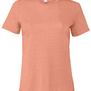 Women's relaxed Jersey short sleeve tee - Heather Sunset, S