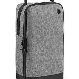 Athleisure sports shoe/accessory bag - Grey Marl, One size