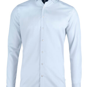 Portland slim fit – super non-iron business shirt - Light Blue, S