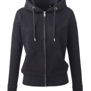 Women's Anthem full-zip hoodie - Black, XS