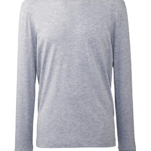 Men's long sleeve Anthem t-shirt - Grey Marl, XS