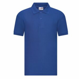 Kids Academy polo - Royal* Blue, 3/4 Yrs