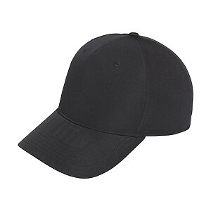 Golf performance crested cap - Black, One size