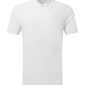 PRINTGUARD recycled polyester polo - White, S