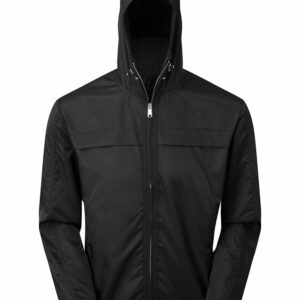 Men's lightweight shell jacket - Black, S