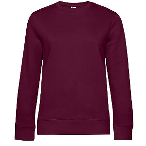 B&C Queen crew neck - Dark Cherry, XS