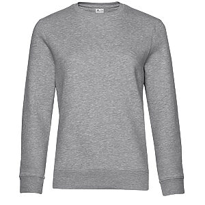 B&C Queen crew neck - Heather Grey, XS