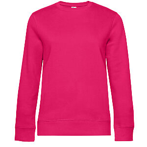 B&C Queen crew neck - Magenta Pink, XS