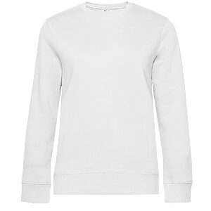 B&C Queen crew neck - White, XS