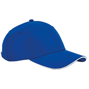 Team sports-tech cap - Bright Royal/White, One size