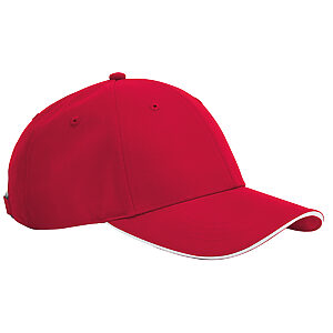 Team sports-tech cap - Classic Red/White, One size