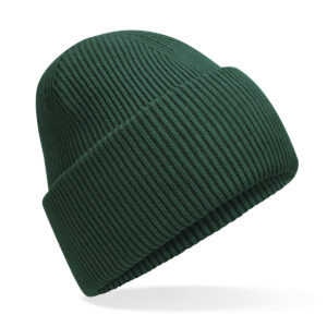 Classic engineered deep-cuffed beanie - Bottle* Green, One size
