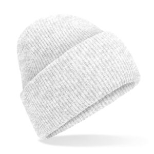 Classic engineered deep-cuffed beanie - Cloud Grey, One size