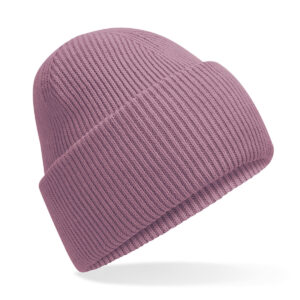 Classic engineered deep-cuffed beanie - Dusty Purple, One size