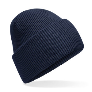 Classic engineered deep-cuffed beanie - French Navy, One size