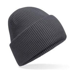 Classic engineered deep-cuffed beanie - Graphite* Grey, One size