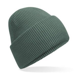 Classic engineered deep-cuffed beanie - Marine Green, One size