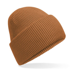 Classic engineered deep-cuffed beanie - Pumpkin, One size