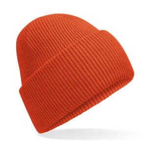 Classic engineered deep-cuffed beanie - Sunset, One size