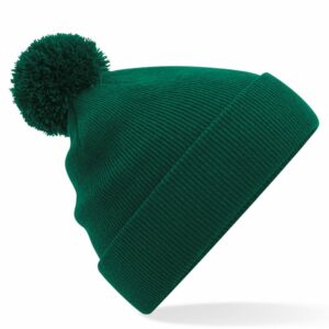 Junior original pom pom beanie - Bottle* Green, One size