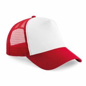 Junior snapback trucker - Classic Red/White, One size