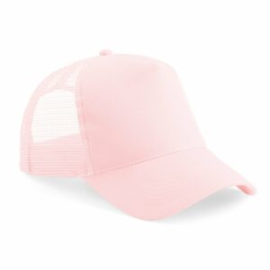 Junior snapback trucker - Pastel Pink/Pastel Pink, One size