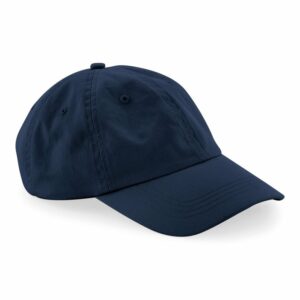 Organic cotton 6-panel dad cap - Navy, One size