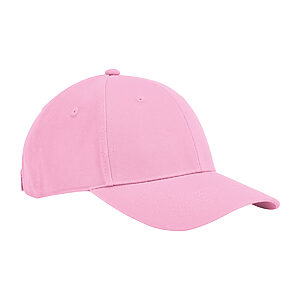EarthAware® junior classic organic cotton 6-panel cap - Classic Pink, One size