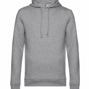 B&C Inspire Hooded - Heather Grey, S