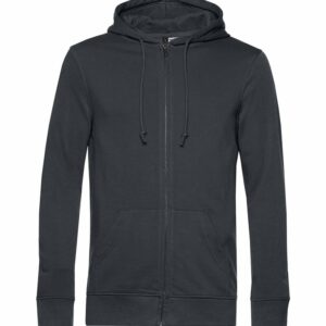 B&C Inspire Zipped Hood - Asphalt, S