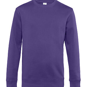 B&C KING Crew Neck - Radiant Purple, XS